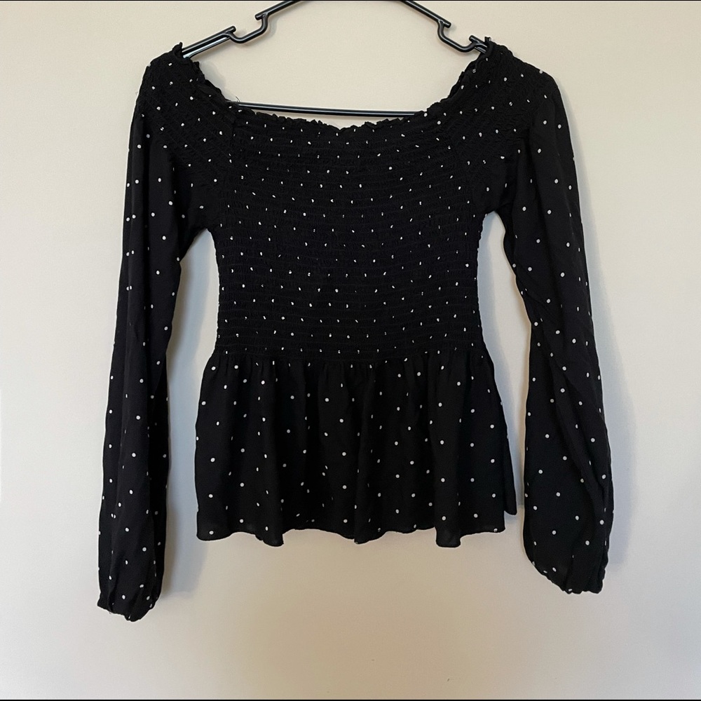 Black off shoulder